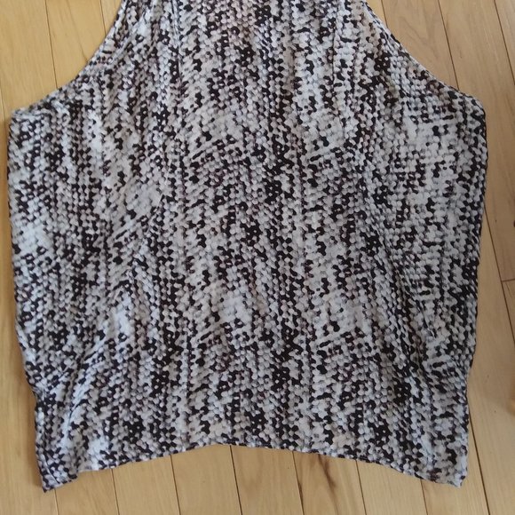 silk animal print tank top size M Frey Dry clean only - Picture 3 of 10